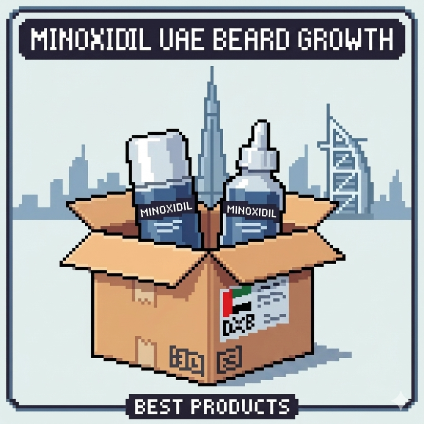 Minoxidil UAE for Beard Growth: Best Products to Buy Now