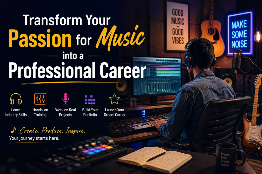 Transform Your Passion for Music into a Professional Career
