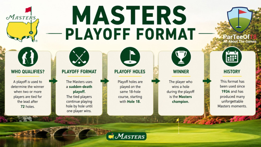 How the Masters Playoff Format Creates Golf’s Most Dramatic Finishes?