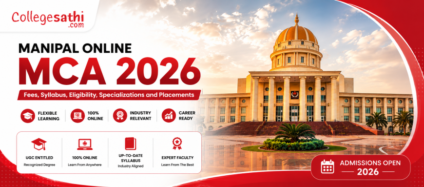 Manipal Online MCA 2026: Fees, Syllabus, Eligibility, Specializations & Placements