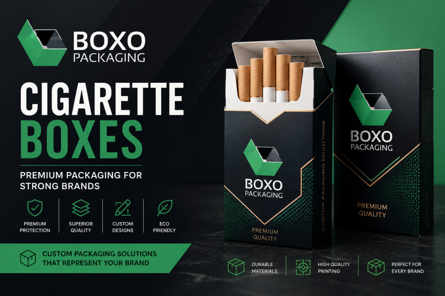 Cigarette Boxes: Premium Packaging Solutions for Tobacco Brands
