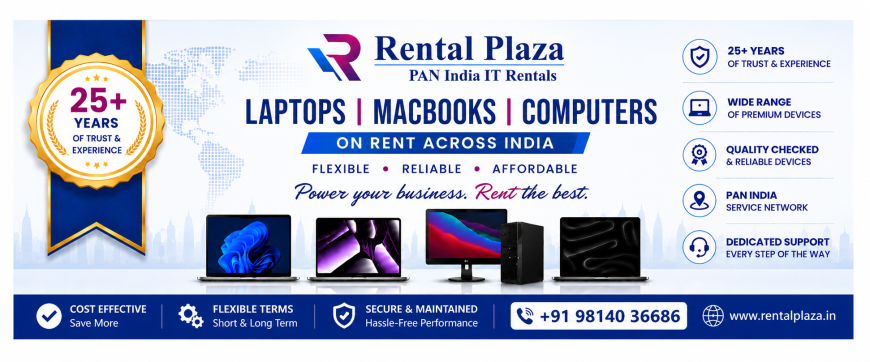 Laptop on Rent in Pune – Affordable Laptop Rental Services for Startups, IT Companies & Corporate Offices