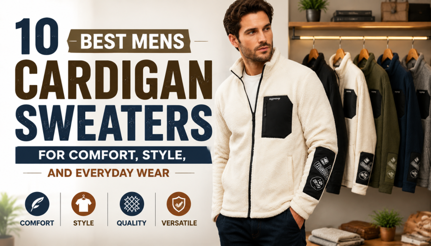 10 Best Mens Cardigan Sweaters for Comfort, Style, and Everyday Wear