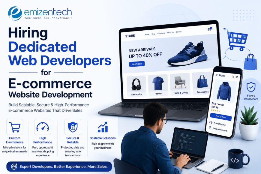 Hiring Dedicated Web Developers for E-commerce Website Development