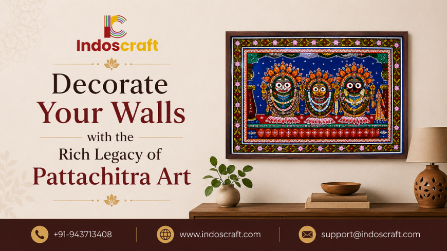 Decorate Your Walls with the Rich Legacy of Pattachitra Art