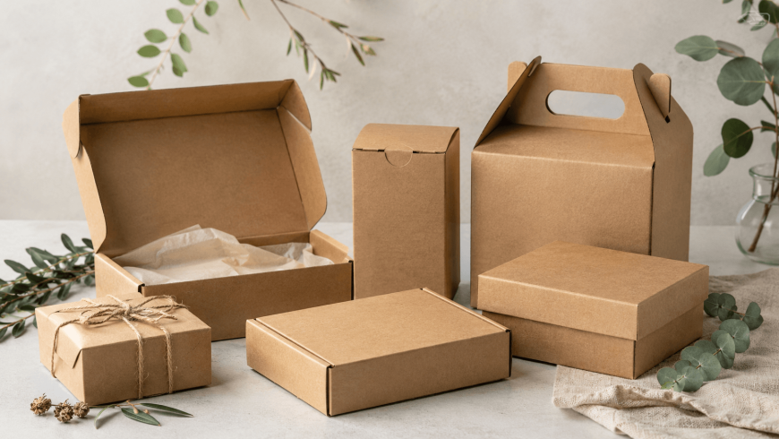 Kraft Boxes Wholesale: Low MOQ, Fast Turnaround for Growing Businesses