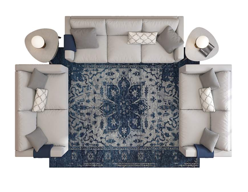 Large Rug Ideas for Creating Elegant and Comfortable Living Spaces