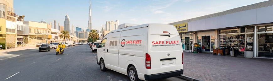 Safe Fleet – Trusted Chiller Van Rent in Abu Dhabi