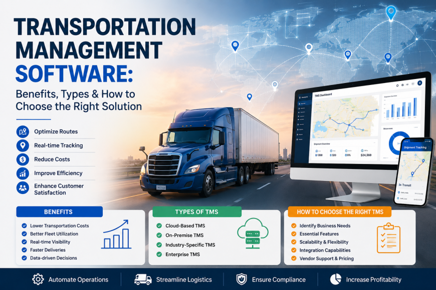 Transportation Management Software: Benefits, Types & How to Choose the Right Solution