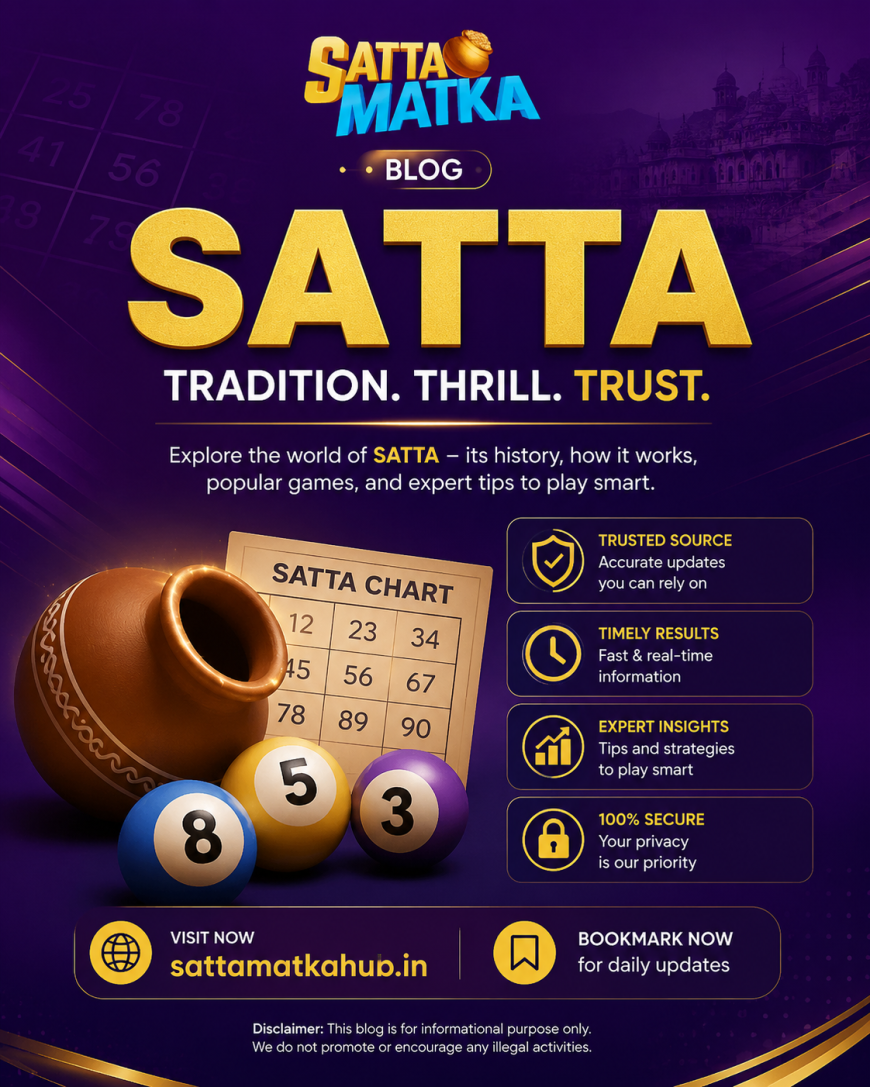 Satta मटक, Satta King Fast Result, Satta King & Sattamatkahub: Exploring Popular Online Result Platforms