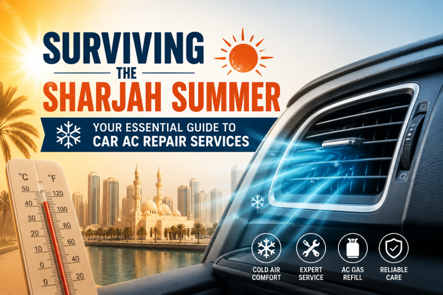 Staying Cool in Sharjah The Ultimate Guide to Car AC Repair Services