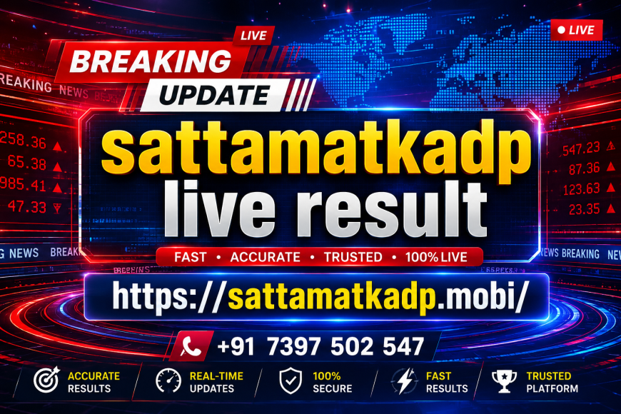 Sattamatkadp: A Popular Platform for Live Results and Market Updates