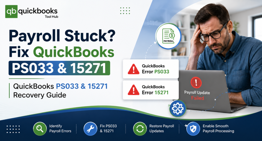 QuickBooks PS033 & 15271 Recovery Guide