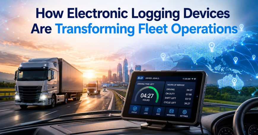 How Electronic Logging Devices Are Transforming Fleet Operations