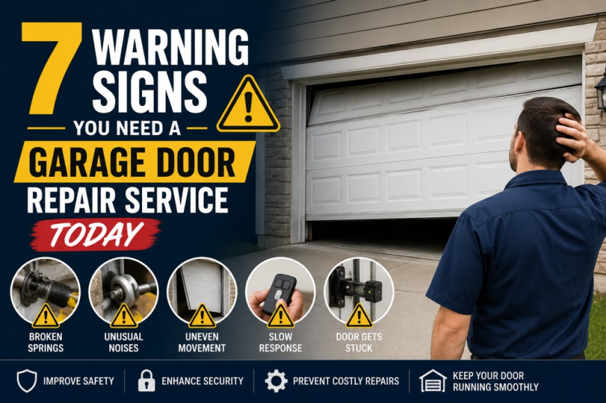 7 Warning Signs You Need a Garage Door Repair Service Today