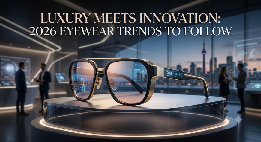 Luxury Meets Innovation: 2026 Eyewear Trends to Follow