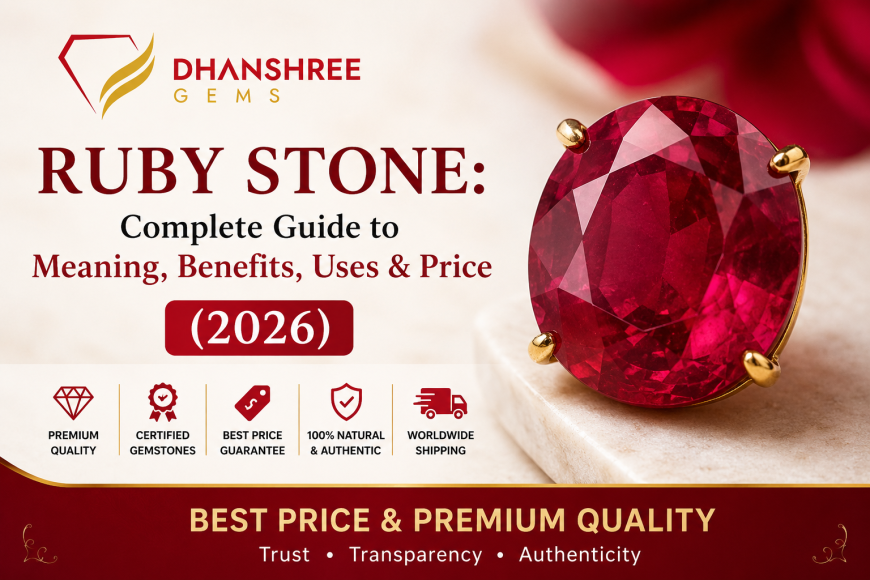 Ruby Stone Price Guide 2026: Benefits, Quality, Uses & Buying Tips