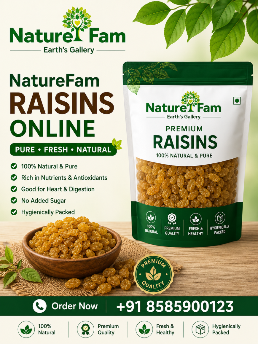 Best Quality Raisins Online at Affordable Prices | Naturefam