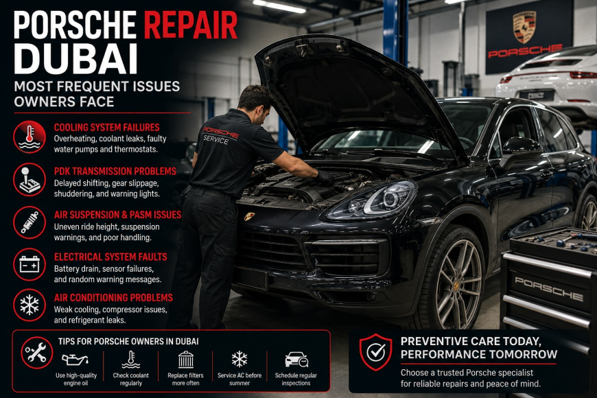 Porsche Repair Dubai: