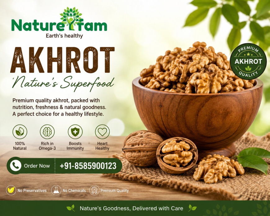 Akhrot Dry Fruit Price – Buy Premium Walnuts Online at Best Price | Naturefam