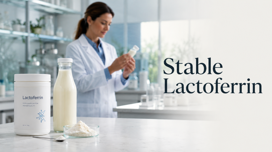 Liposomal Lactoferrin: What It Is, Why It's Stable, and Where the Food Industry Is Using It