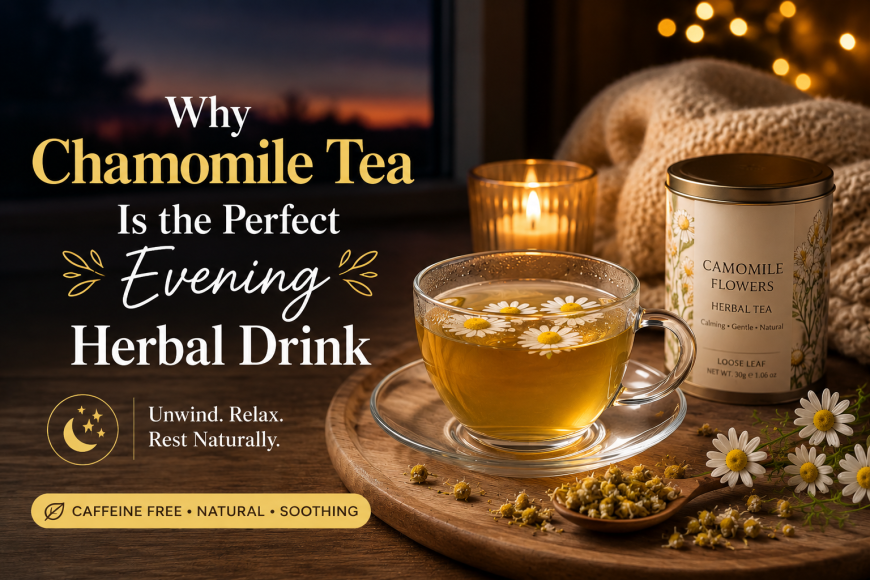 Why Chamomile Tea Is the Perfect Evening Herbal Drink