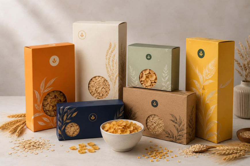 Why Cereal Packaging with Logo Is a Powerful Marketing Tool?
