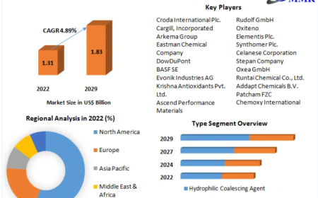 Coalescing Agent Market to Witness Strong Growth Driven by Rising Demand for Water-Based Coatings