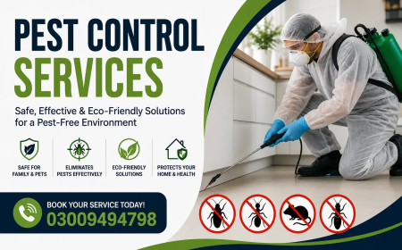 Trusted Pest Control Services in Lahore for Homes and Businesses