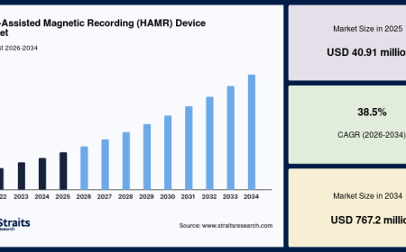 HAMR Device Market Surges as Next-Generation Data Storage Technologies Gain Momentum