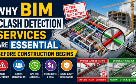 Why BIM Clash Detection Services Are Essential Before Construction Begins