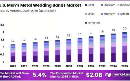 U.S. Men’s Metal Wedding Bands Market Insights: Premium Metals vs. Alternative Metals