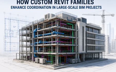 How Custom Revit Families Enhance Coordination in Large-Scale BIM Projects