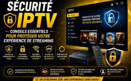 Sécurité IPTV : Conseils essentiels pour protéger votre expérience de streaming