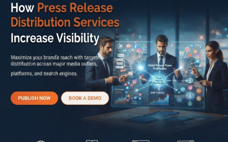 How Press Release Distribution Services Increase Visibility Successfully