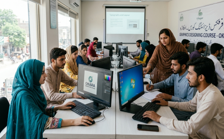 Graphics Designing Course in Okara