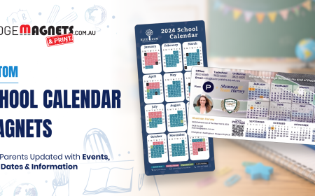 Custom School Calendar Magnets Australia