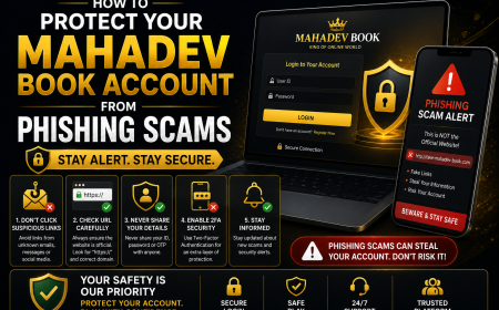 How to Protect Your Mahadev Book Account from Phishing Scams