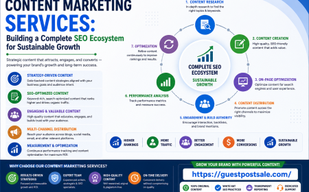 Content Marketing Services: Building a Complete SEO Ecosystem for Sustainable Growth
