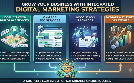 Grow Your Business with Local Citation Building Services, On Page SEO Services, Google Ads Packages, and Domain Authority Strategies