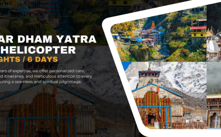 Take Your Char Dham Dream to the Skies: 4 Dham Helicopter Booking