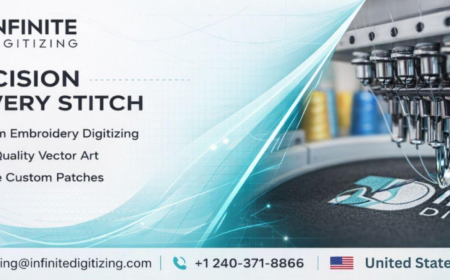 Professional Embroidery Digitizing Services in USA for High-Quality Custom Embroidery