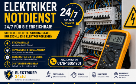 24h Elektriker Notdienst | Elektroservice & Reparaturen – Elektriker 24std