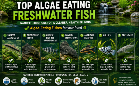 Fish That Naturally Eat Algae in Ponds: Top Choices for a Cleaner Backyard Pond