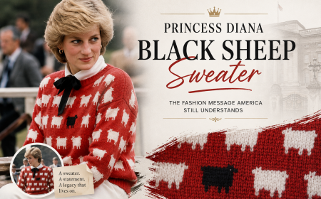 Princess Diana Black Sheep Sweater: The Fashion Message America Still Understands