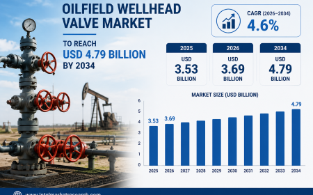 Oilfield Wellhead Valve Market to Reach USD 4.79 Billion by 2034