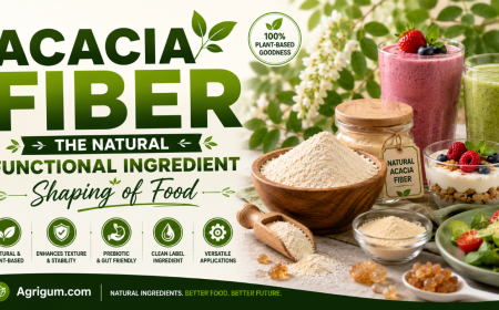 Acacia Fiber The Natural Functional Ingredient Shaping of Food