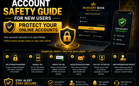 Account Safety Guide for New Users: Protect Your Online Accounts