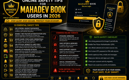 Online Safety Tips for Mahadev Book Users in 2026