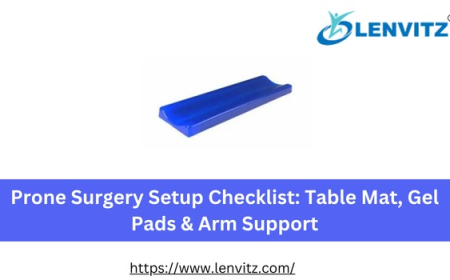 Prone Surgery Setup Checklist: Table Mat, Gel Pads & Arm Support